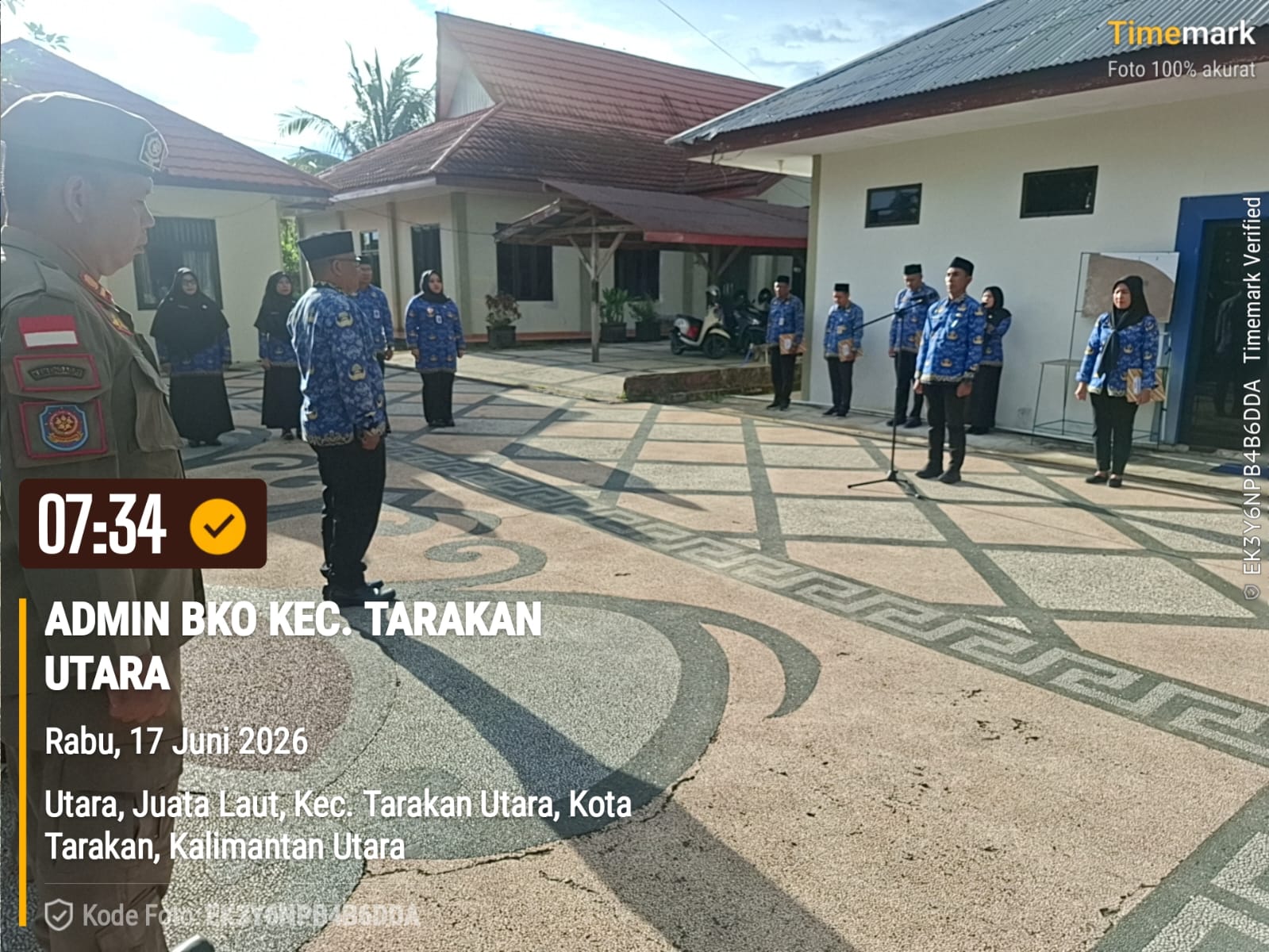 Apel Korpri Di Lingkungan Kecamatan Tarakan Utara Bulan Juni 2026